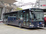 Mercedes Citaro 562, steht am 04.05.2010 auf einem Ausstellplatz beim Bahnhof Luzern.