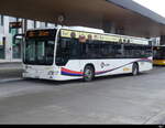Postauto - Mercedes Citaro  AG 265187 in Brugg beim Bahnhof am 17.04.2023