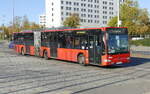 S42 Ersatzverker- SEV der S Bahn Berlin mit dem Mercedes-benz O530 II Citaro Facelift G von MVM-Mobility Verkehrsmanagment GmbH.