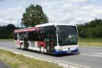 Bus Oberfranken / Bus Bayern: Mercedes-Benz Citaro Facelift (LIF-GR 99) vom Omnibusbetrieb Götz-Reisen, aufgenommen im Juli 2023 im Stadtgebiet von Burgkunstadt (Landkreis Lichtenfels).