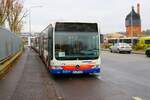 ESWE Verkehr Mercedes Benz Citaro 1 Facelift G Wagen 325 am 09.12.23 in Wiesbaden