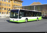TransN - Mercedes Citaro Nr.315  NE 26215 unterwegs in der Stadt La Chaux de Fonds am 28.01.2024