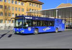 TransN - Mercedes Citaro Nr.316  NE 56216 unterwegs in der Stadt La Chaux de Fonds am 28.01.2024