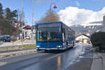 Mercedes-Benz Citaro Facelift (IL-275MW) als Skibus Schlick Linie 1 in Fulpmes, Bahnstraße.
