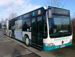 Mercedes Citaro II der Neubrandenburger Verkehrsbetriebe in Neubrandenburg am 01.02.2018