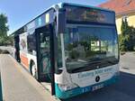 Mercedes Citaro II der Neubrandenburger Verkehrsbetriebe in Neubrandenburg am 08.05.2018