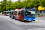Hamburger Hochbahn Mercedes Benz Citaro C1 Facelift G Wagen 7309 am 13.07.25 in Wandsbek