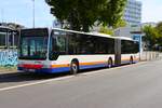 ESWE Verkehr Mercedes Benz Citaro 1 Facelift G Wagen 596 am 07.09.25 in Wiesbaden