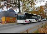 Postauto - Mercedes Citaro  AG  391752 unterwegs als Bahnersatz für die ZB in Interlaken am 01.11.2025