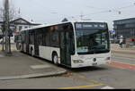 Intertours - Mercedes Citaro Nr.555 FR 300555 als Bahnersatz vor dem Bahnhof Solothurn am 23.11.2025