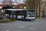 Mercedes Benz Citaro 1 Facelift G im Auftrag der ICB als SEV für die U7 am 13.03.26 in Frankfurt am Main