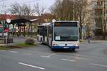 Mercedes Benz Citaro 1 Facelift G im Auftrag der ICB als SEV für die U7 am 13.03.26 in Frankfurt am Main