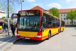 HSB Mercedes Benz Citaro 1 Facelift G Wagen 97 am 14.04.26 am Freiheitsplatz