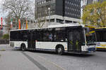 Mercedes Citaro von SWEG, auf der Linie 8, f�hrt am 25.03.2026 zur Haltestelle beim Bahnhof L�rrach.