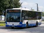 Mercedes Citaro II der Rostocker Stra�enbahn AG in Rostock am 03.08.2024