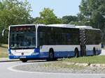 Mercedes Citaro II der Rostocker Stra�enbahn AG in Rostock am 03.08.2024