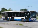Mercedes Citaro II der Rostocker Stra�enbahn AG in Rostock am 03.08.2024