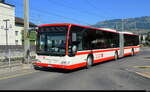 AAGS - Mercedes Citaro Nr.40  SZ 57340 bei den Haltestellen beim Bahnhof Schwyz am 08.08.2026