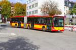 Hanauer Stra�enbahn Mercedes Benz Citaro 1 Facelift G Wagen 95 am 24.10.26 in Hanau Freiheitsplatz 