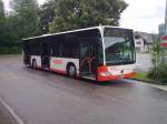 BSU-Mercedes Citaro nr.79 am 10.08.09 an der Haltestelle  Aeschi Dorf  als Linie 16 (Handy Foto)