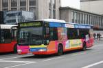 Wagen 2143(RE VS 2143) mit Werbung für die Volksbank.