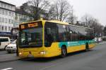 EVAG 4101 (E VG 4101) mit Werbung fr FOM.
Aufgenommen am ZOB Pferdemarkt in Bottrop mit der Linie 186.