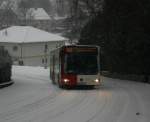 WND- DS 94 am 20.12.2009 auf dem SEV Illingen <--> Neunkirchen. An diesem Tag hat es extrem stark geschneit, wie man sieht.