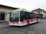 BGU - Mercedes Citaro Gasbus Nr.21 SO 54813 unterwegs beim Bahnhof Grenchen Sd am 23.01.2010