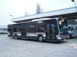 Der zweite  Citaro II solo ist ein Dreitüriger.