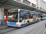 Hier ist ein Citaro Bus von Saarbahn und Bus zu sehen.