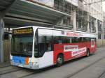 Ein Citaro Bus von Saarbahn und Bus wartet an der Europa Galerie auf seinen Einsatz als Linie 125.Das Foto habe ich am 06.10.2010 gemacht.