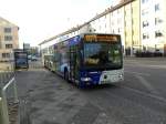 Citaro Gelenkbus in der Saarbrücker Heuduckstraße.