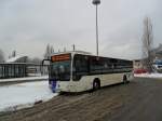 Das Foto zeigt einen der neuen 8 Citaro Busse die seit Ende 2010 im Linienverkehr von Saarbahn und Bus eingesetzt sind.