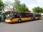Ein neuer MB Citaro G von Evo Bus in Hanau der HSB am 26.04.11