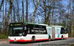 Bogetra 0670. 
Aufgenommen an der Veltins Arena am 27.3.2011. Der Bus wirbt fr die Tectum Group. 