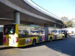 Parkplatz-Shuttle-Bus am Frankfurter -Flughafen
