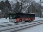 Citaro Facelift Nr 210 unterwegs im Schnee am 02/02/12.