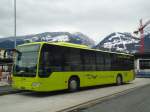 Aus Liechtenstein: LieMobil, Schaan - Nr. 14/FL 39'814 - Mercedes Citaro am 5. März 2012 beim Bahnhof Sargans