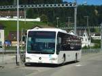 Schneider, Ermenswil - Nr. 1/SG 135'039 - Mercedes Citaro am 18. August 2012 beim Bahnhof Wattwil