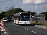 Ein Mercedes Benz Citaro C1 Facelift von Inter City Hotel am 04.08.13 am Frankfurter  Flughafen 