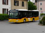 Postauto - Mercedes Citaro JU 53052 unterwegs in Delémont am 17.05.2018