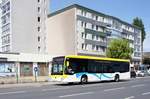 Frankreich / Région Normandie / Bus Cherbourg-en-Cotentin: Mercedes-Benz Citaro C2 (Wagen 904 mit Dachrandverkleidung) von Zéphir Bus (Keolis Cherbourg), aufgenommen im Juli 2018 im Stadtgebiet von Cherbourg-en-Cotentin.