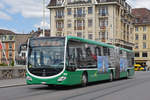 Mercedes Citaro 7013, auf der Linie 38, überquert die Mittlere Rheinbrücke.