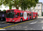 Zugerland - Mercedes Citaro  Nr.65  BE  88065 unterwegs in Zug am 03.08.2019