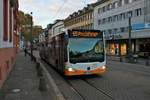 Mainzer Mobilität Mercedes Benz Citaro 2 G Wagen 908 am 09.11.19 in Mainz 