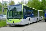 Neuer MB C2 G 301 der Busland AG am 13.5.20 beim Depot in Langnau.
