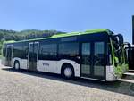 MB C2 hybrid (124) für die Busland AG am 18.5.20 bei Evobus in Winterthur abgestellt.