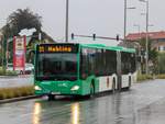 Graz. Wagen 33 der Graz Linien war am 28.09.2020 auf der Linie 31 unterwegs, hier kurz vor Don Bosco.