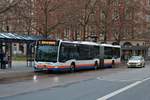 ESWE Verkehr Mercedes Benz Citaro 2 G Wagen 379 am 28.12.20 in Wiesbaden Marktplatz