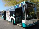 Mercedes Citaro III der Neubrandenburger Verkehrsbetriebe in Neubrandenburg am 12.10.2018